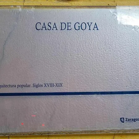 Casa De Goya Turistea * Zaragoza